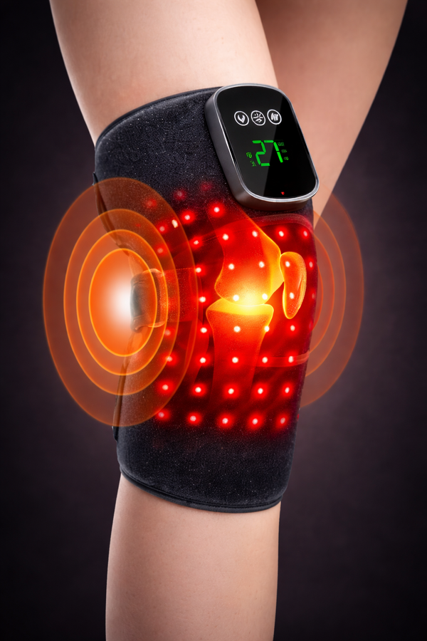 Smertelindrende LED Knæ- og Skulderbånd